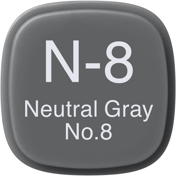 Actual product image Copic Graphic marker Classic type N - 8 (N-8 - Neutral Grey No.8, 1 x)