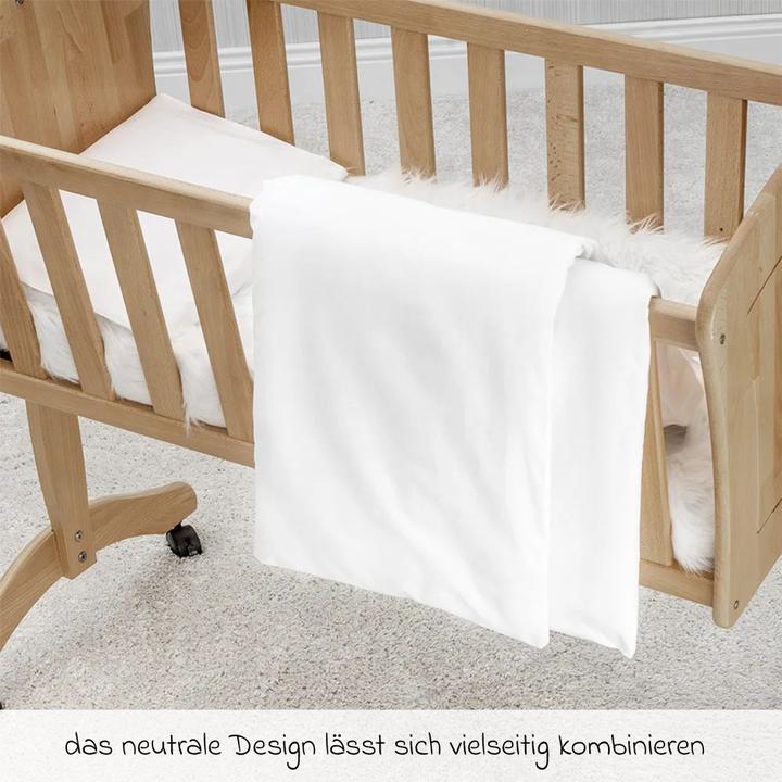 Actual product image Makian Baby bed linen & bed sets Bed linen 80 x 80 cm - plain white