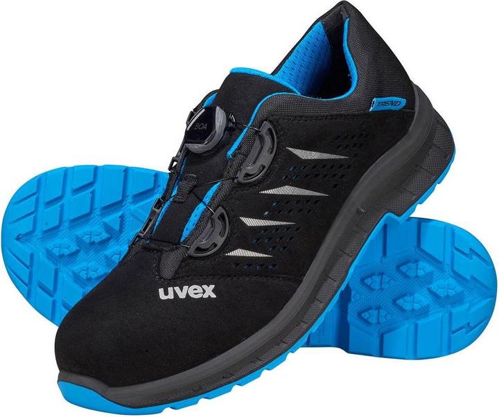 Immagine prodotto Uvex Safety Scarpa di sicurezza bassa 69382 S1P Gr. 44 PU/PU W11 (S1P, 44)