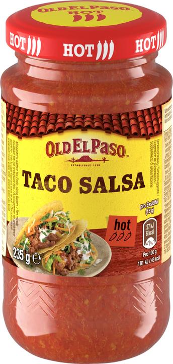 Produktbild Old El Paso Hot Taco Salsa 235 g (235 g)