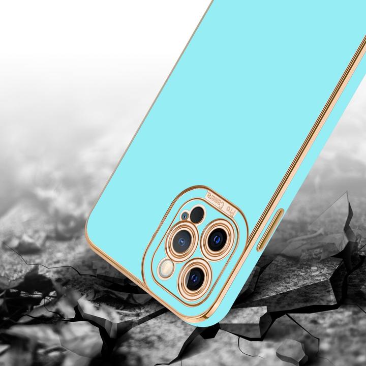 Produktbild Cadorabo TPU Hülle mit Kameraschutz für Apple iPhone 12 PRO MAX (Apple iPhone 12 Pro Max)