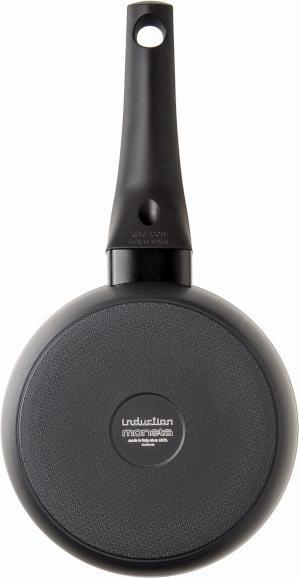Actual product image Moneta Yes! Casserole 1 Handle, 16 cm, Artech Stone Ultra, Black (16 cm, Pan set + pot set, Aluminium)