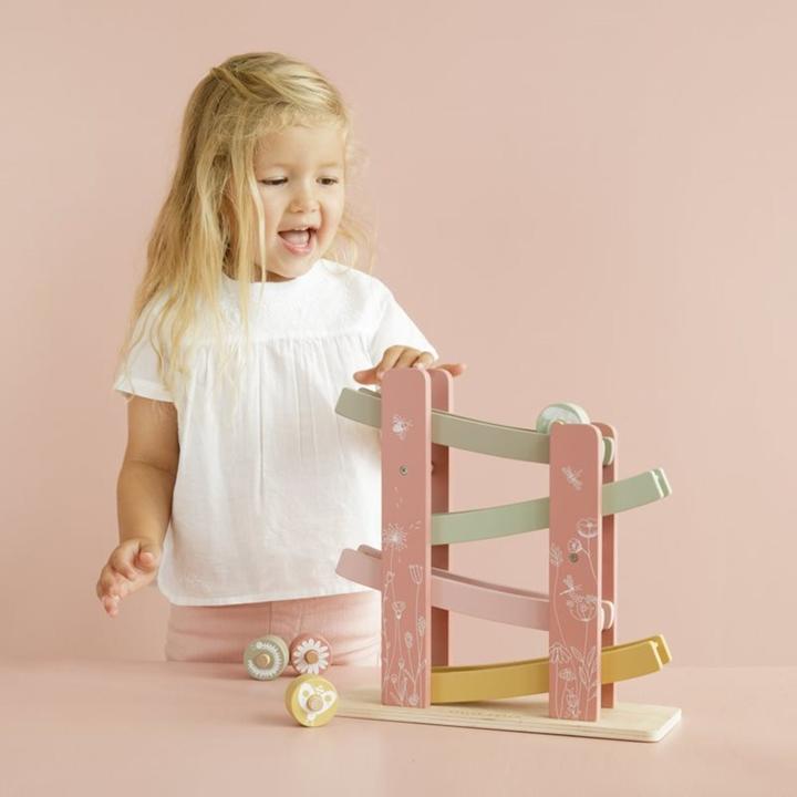 Produktbild Little Dutch Holzrollbahn Wild Flowers