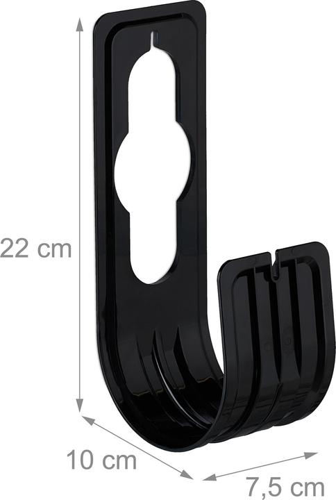 Produktbild Relaxdays 4x Schlauchhalter