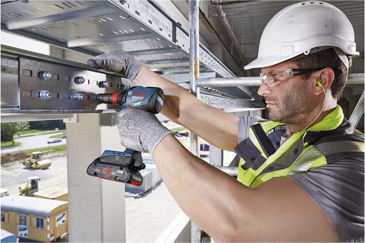 Actual product image Bosch Professional Combo kit set with 4x 18V: GSR18V-110C/GDX18V-210C/GWS18V-10/GBH 18V-24C, 3x rechargeable battery
