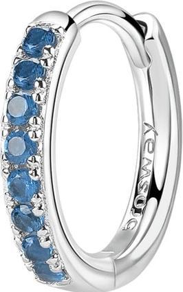 Brosway Stylish round single earrings Fancy Freedom Blue FFB81 (925 Silber)