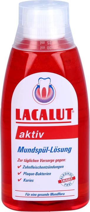 Actual product image Dr. Theiss Lacalut active mouth rinse, 300 ml solution (300 ml, Mouthwash)