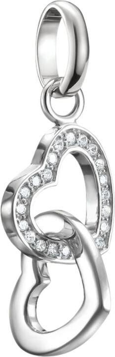 Immagine prodotto Thomas Sabo Charm-Anhänger verschlungene Herzen Connect Silber (Argento)