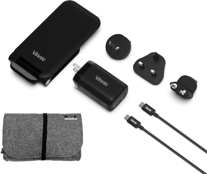 Actual product image Vinnic TRIVOR - Global Travel Kit (65 W)