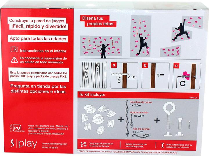 Actual product image Fixe Kit Basic Fix Play Climbing Handle Set (5045883_-)