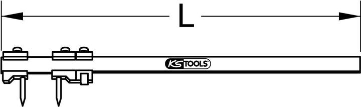 Produktbild KS Tools Präzisions-Stangenzirkel
