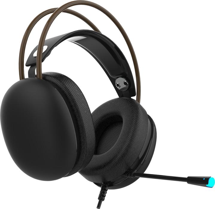 Actual product image Inca Gaming Headset IGK-X8S 7.1, USB, RGB LED, black (Cable)