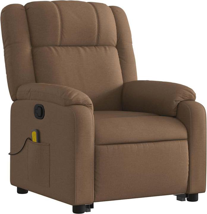 VidaXL Massagesessel mit Aufstehhilfe Stoff