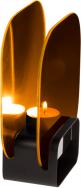Produktbild Ootb Schwarzer Glas-Teelichthalter, Infinity candle