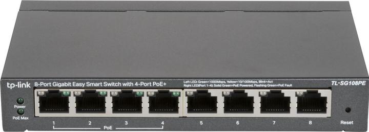 Immagine prodotto TP-Link Tl-Sg108pe (8 Porti)