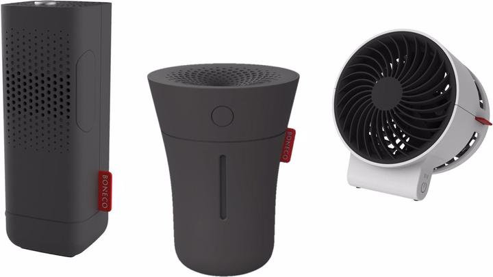 Produktbild Boneco Mini-Luftbefeuchter, -Ventilator und -Luftreiniger Set