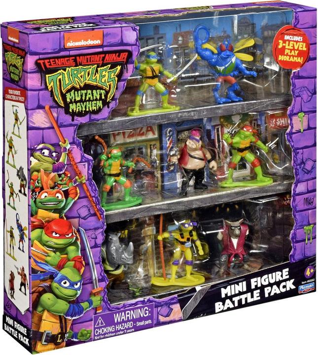 Produktbild Rubies Mutant Mayhem Mini Figure Battle Pack