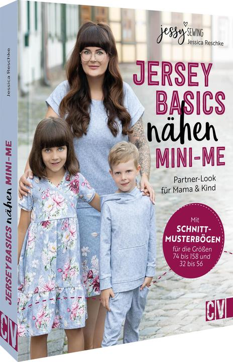 Image du produit Jersey Basics nähen: Mini-Me (Allemand, Jessy Sewing, 2024)