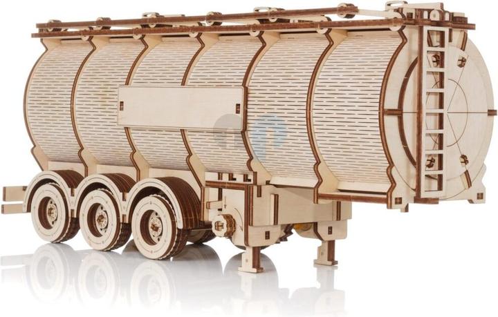 Produktbild Eco Wood Art 3D Holz Modellbausatz - Tankauflieger für Road King Stattelschlepper