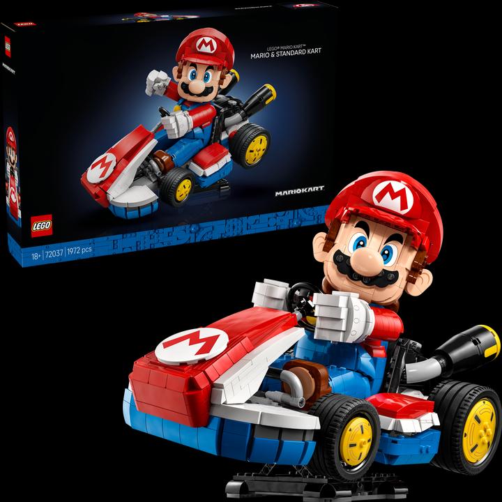 Immagine prodotto LEGO Mario & Standard-Kart (72037, Set LEGO rari, LEGO Super Mario)