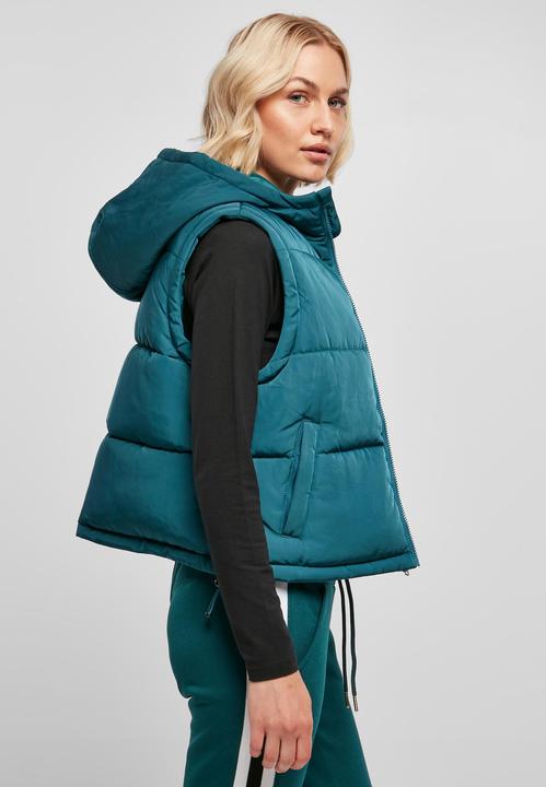 Actual product image Urban Classics Ladies Recycled Twill Puffer Vest - 19399 (4XL)