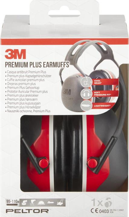 Produktbild 3M Peltor Kapselgehörschutz X3A SNR 33 dB (1 x)