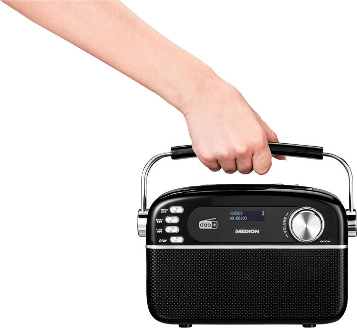 Image du produit Medion DAB+ Radio LIFE E66809 Noir (DAB+ DAB, FM, Bluetooth)