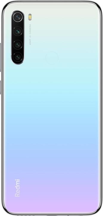 Produktbild Xiaomi Redmi Note 8 (128 GB, Moonlight White, 6.22", Hybrid Dual SIM, 12 Mpx, 4G)