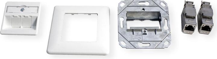 Actual product image Metz Connect E-DAT modul 8/8(8) UP - Junction box, flush-mounted