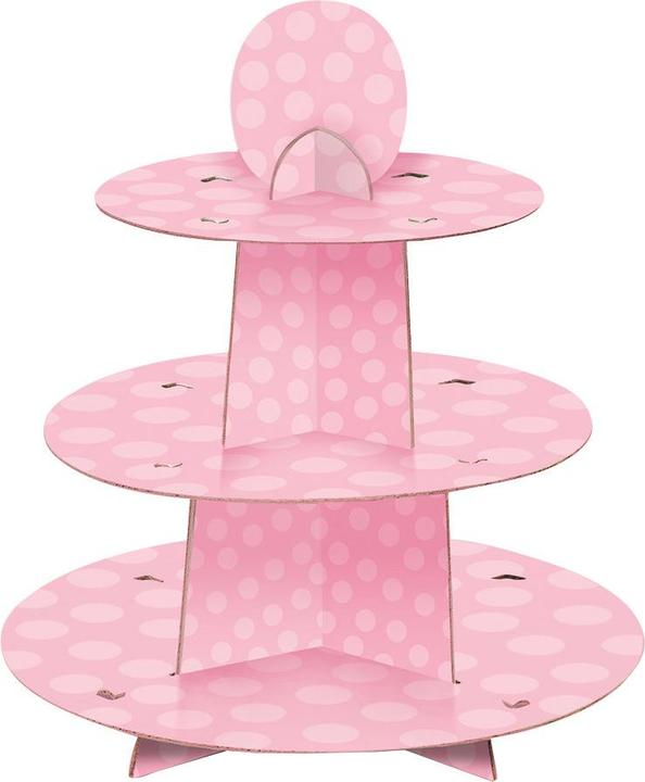 Actual product image Unique Cupcake Stand - Pink