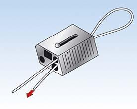Actual product image Fischer FIS 044559 Wireclip WIC 2 VE20 (Plastic cable ties, 30000 mm, 20 pcs.)