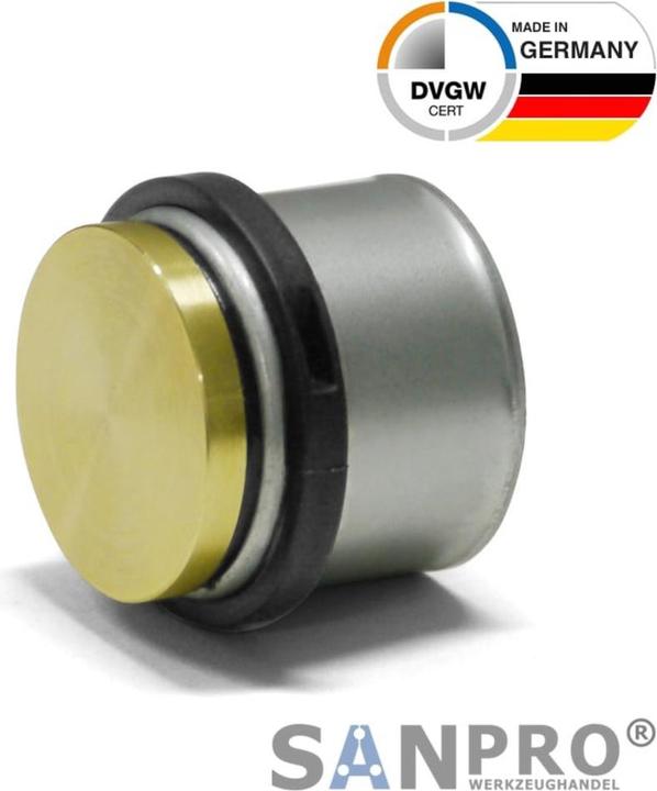 Produktbild Sanpro THPRESS Pressfitting Stopfen - Endkappe - Kappe mit TH Kontur 32x3 (Verschlusskappe)