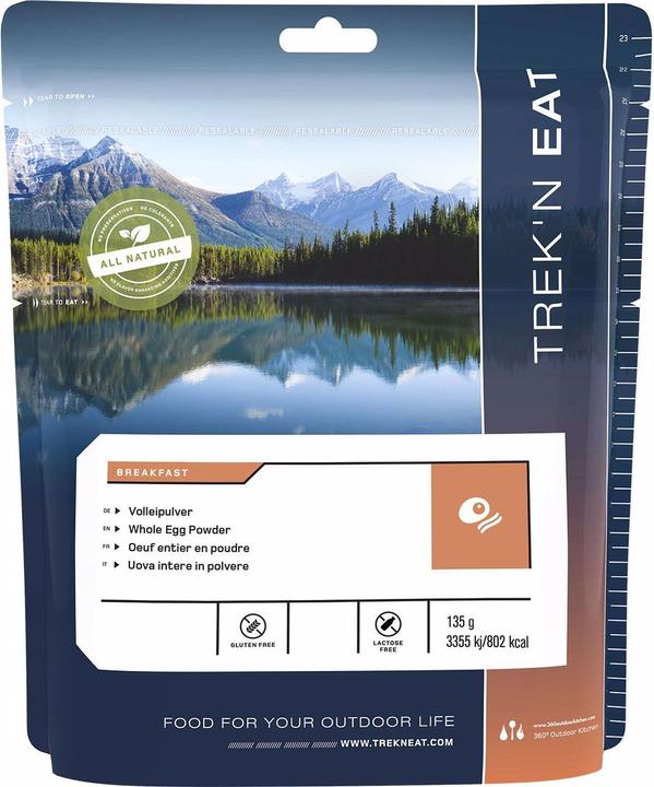 Produktbild Trek'n Eat Volleipulver 10 Eier (135 g, 1 Stk., 152 g)