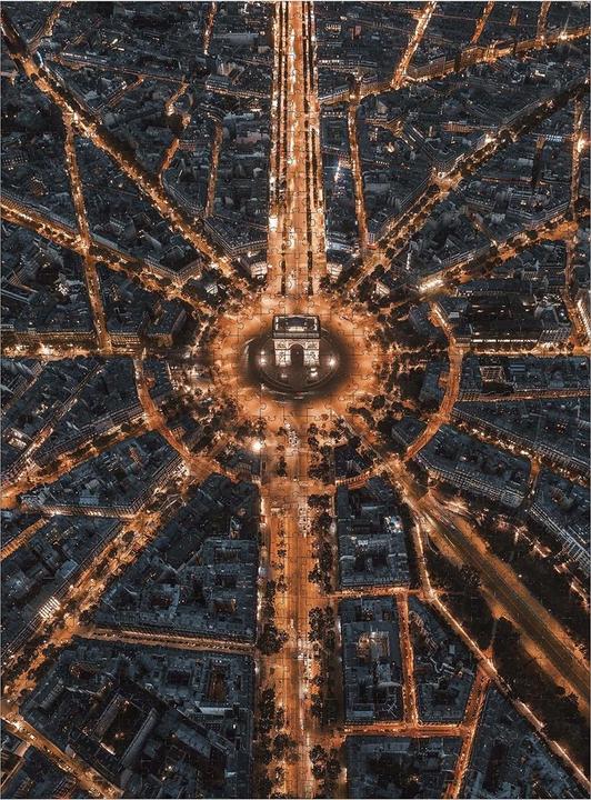 Actual product image Jensen Arc de Triomphe Paris 1000 parts (Sebastien Nagy) (1000 pieces)