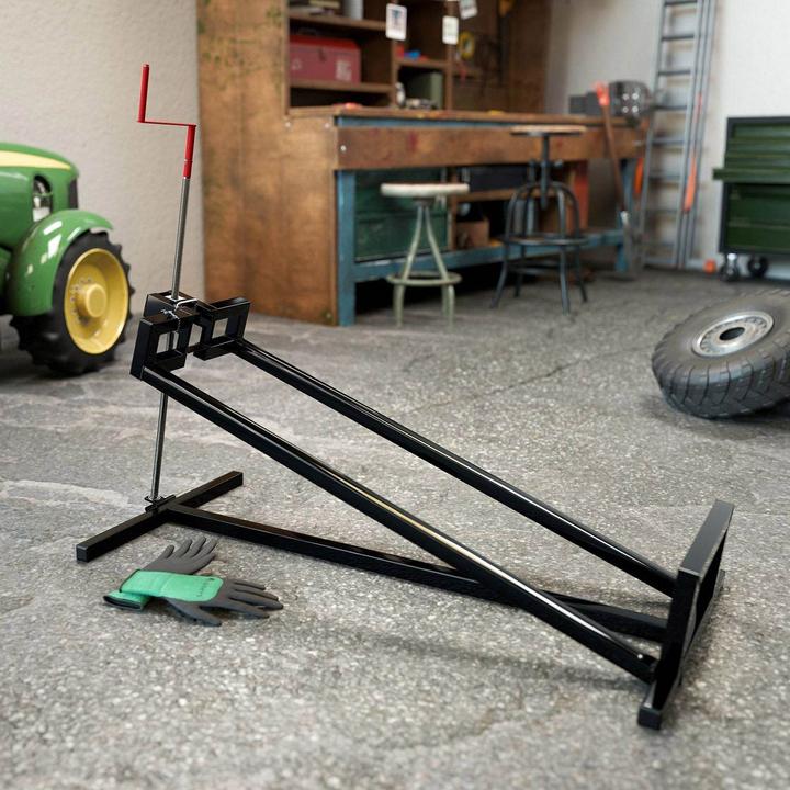 Produktbild Juskys Rasentraktorheber mit Handschuhen (Rasentraktor, Traktorzubehör)