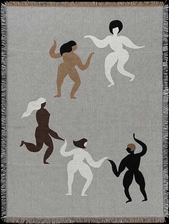 Image du produit Ferm Living Couverture en tapisserie gratuite (120 x 170 cm)