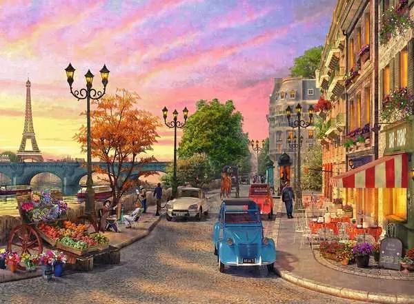 Produktbild Ravensburger Puzzle Abendstimmung in Paris, 500 Teile. (500 Teile)