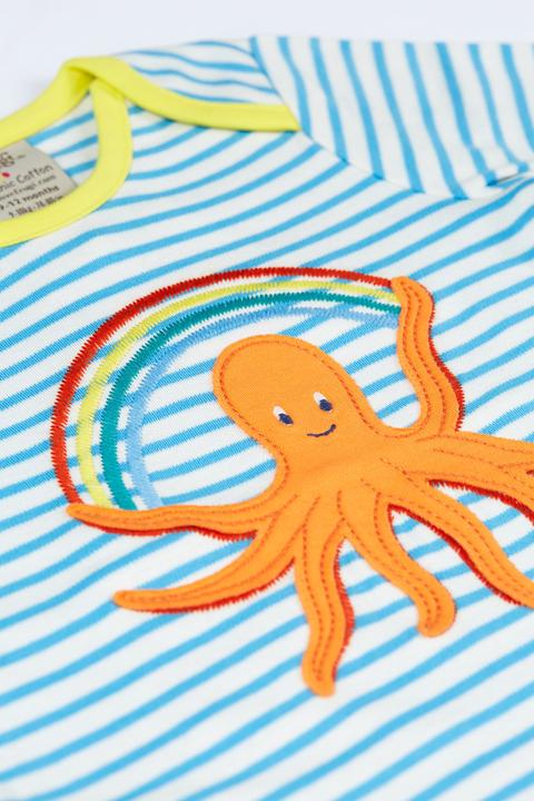 Immagine prodotto Frugi Camicia per bambini Bobby Beluga Blu