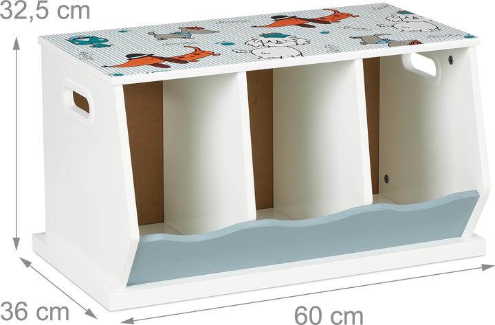 Actual product image Relaxdays Children's shelf