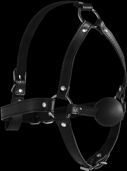 Image du produit Ouch! Head Harness with Solid Ball Gag