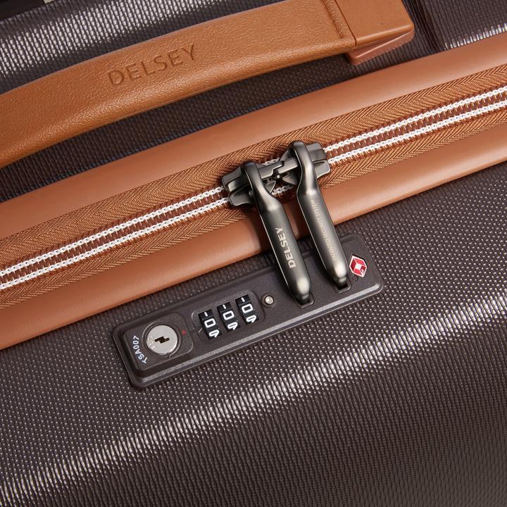Actual product image Delsey Harde suitcase / trolley / travel case - Chatelet Air - 66.5 cm - Bruin (78 l, L (90 - 115l))