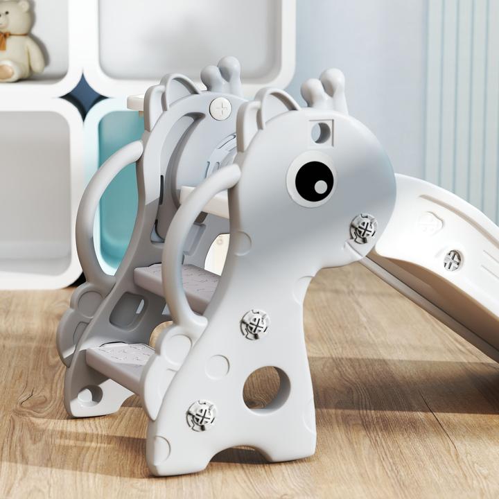 Actual product image Aiyaplay Kinderrutsche Kunststoff Grau