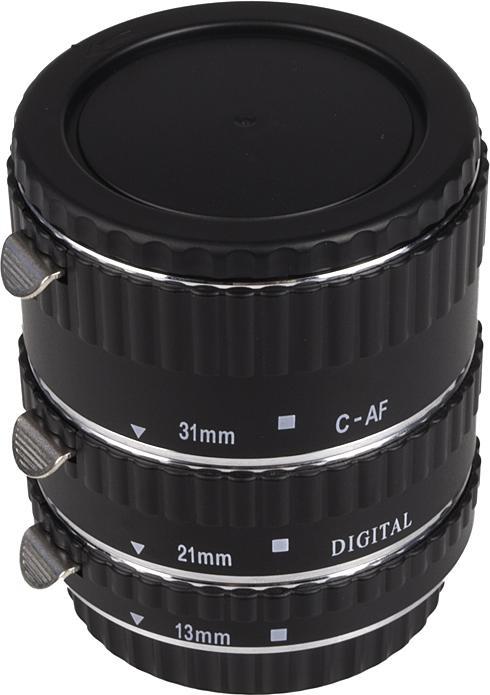 Actual product image Meike Extension Tube Set AF (Macro intermediate ring, Canon EF-S, Canon EF)