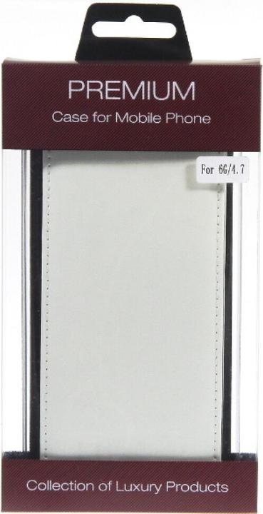 Immagine prodotto OEM Custodia Flip Slim in pelle per iPhone 6, 6s - Bianco (Apple iPhone 6s, Apple iPhone 6)