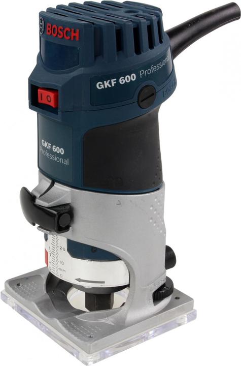 Bosch Professional Kantenfräse GKF 600, mit Handwerkerkoffer