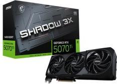Actual product image MSI GeForce RTX 5070 Ti Shadow 3X OC (16 GB)