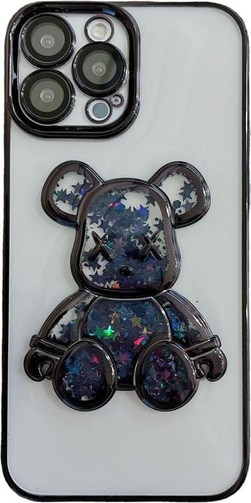 Actual product image iLike iPhone 15 Pro Max Silicone Case Print Desire Bear (Apple iPhone 15 Pro Max)