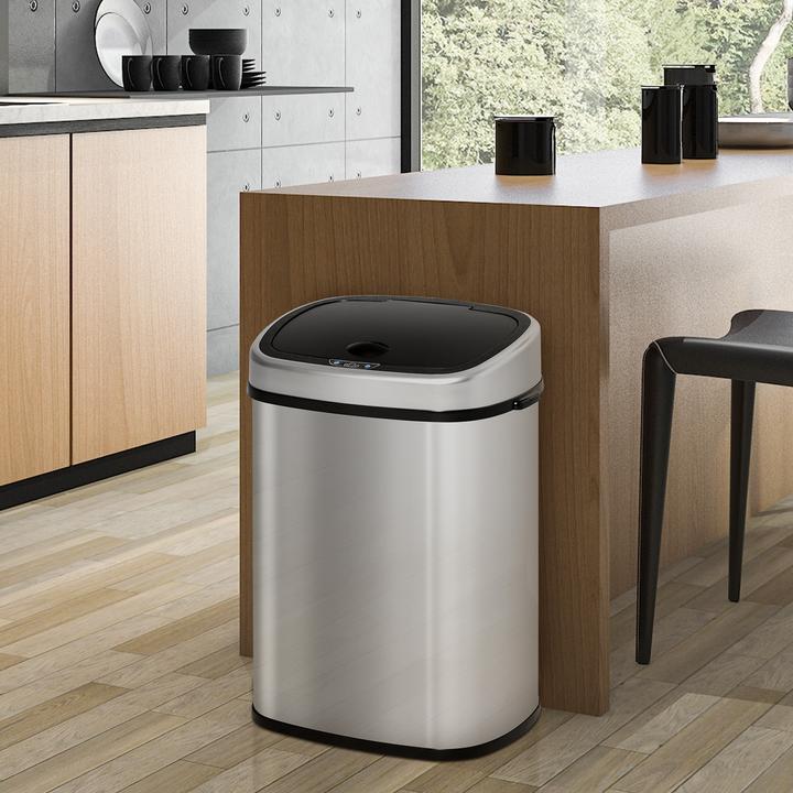 Actual product image Homcom Waste bin with infrared sensor (58 l)