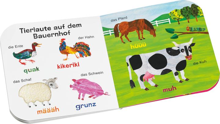 Produktbild Die kleine Raupe Nimmersatt - Mein Tier-Fühlbuch (Deutsch)