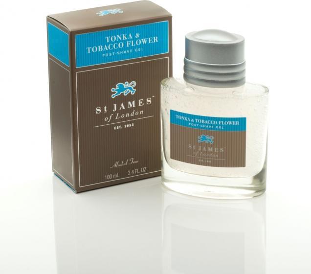 Immagine prodotto St. James of London Gel dopobarba ai fiori di Tonka e Tabacco (Gel dopobarba, 100 ml)